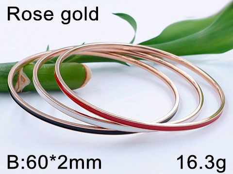 Trio de Brazaletes Rosegold con colores