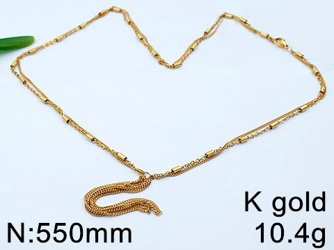 Corbatero dorado 55cm
