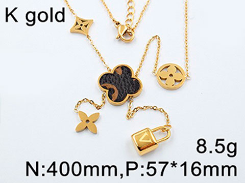 Set Collar + aretes + pulsera diseño Alhambras