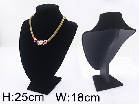 Exhibidor cuello negro pequeño