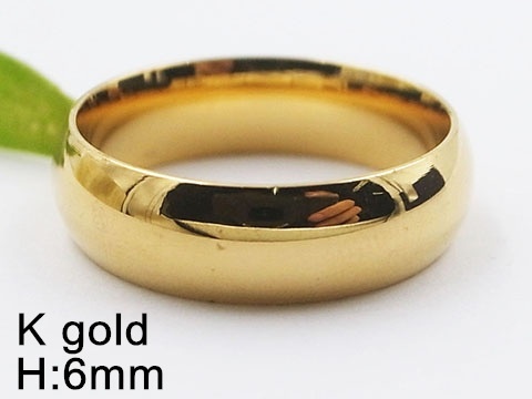 Argolla dorada 6mm