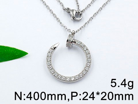 Set plateado Collar y anillo _Jst_un_Clue_